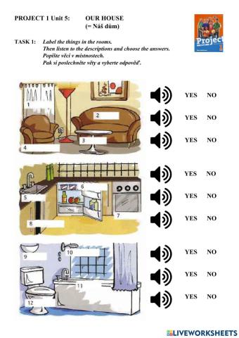 Project 1 Unit 5B - OUR HOUSE