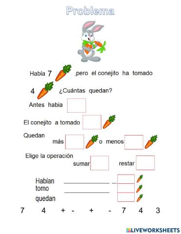 Problema para 2° grado