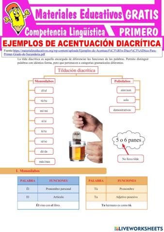 Tildación diacrítica