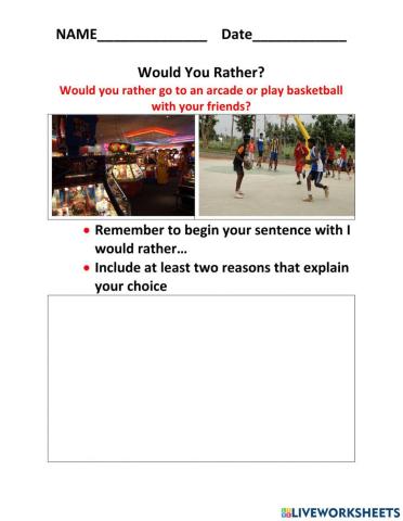 Would you rather