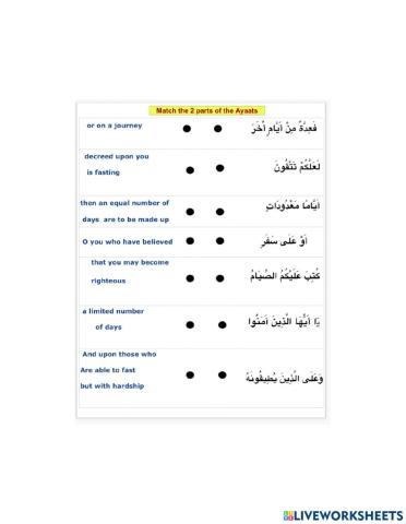 Ayaat Siyaam 1