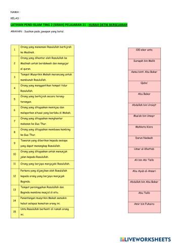 Hijrah Detik Bersejarah (T2)