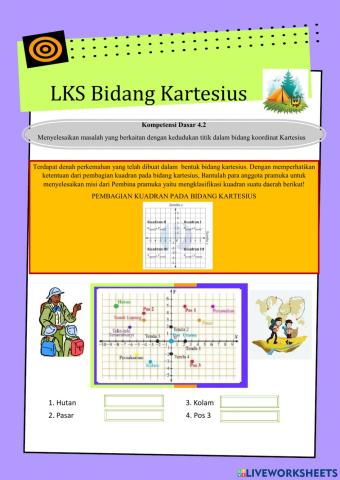 LKS Materi Bidang Kartesius