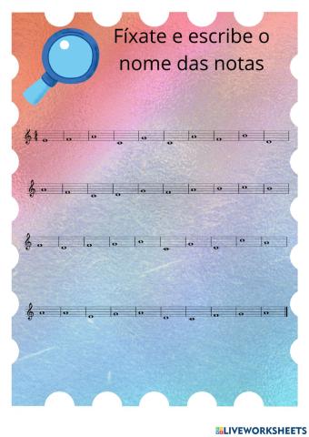 Notas musicais