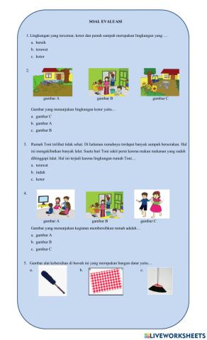 Soal Evaluasi