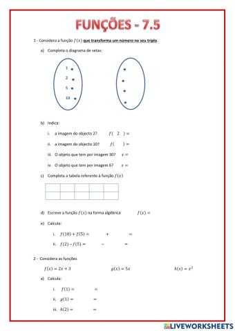 Funções 7.5