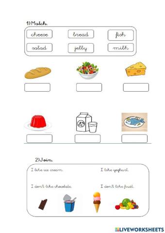 Vocabulary Food