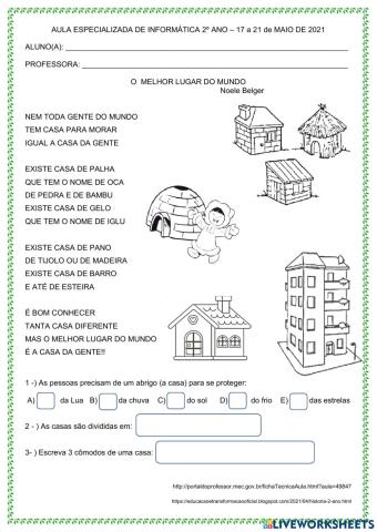 Tipos de Moradia