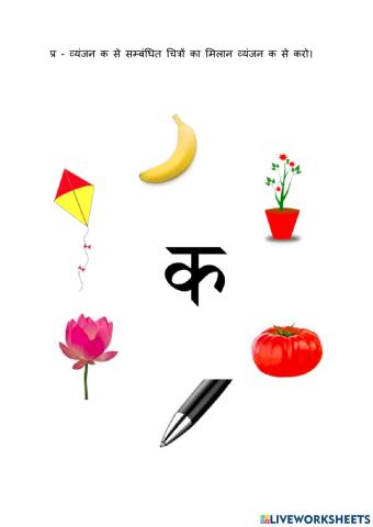 Hindi Digital Worksheet