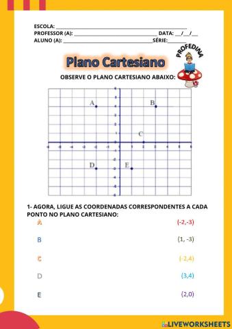 Plano cartesiano