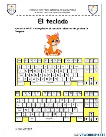 El teclado