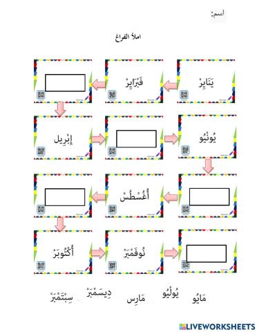 PDPR الشهور Tahun 4