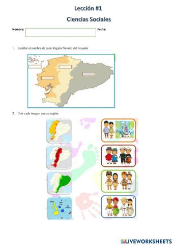 Lección de Estudios Sociales