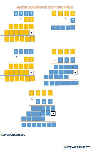 Multiplicación