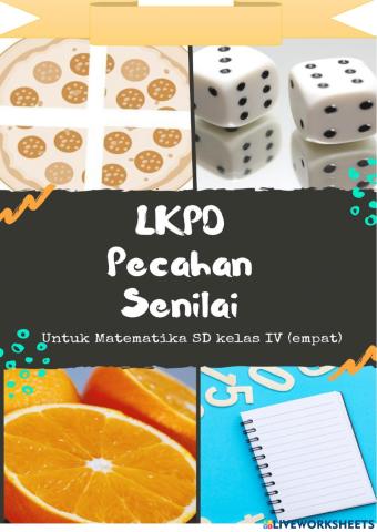 Lkpd matematika pecahan senilai