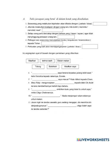 Pendidikan Moral Tahun 3 (Hemah Tinggi)