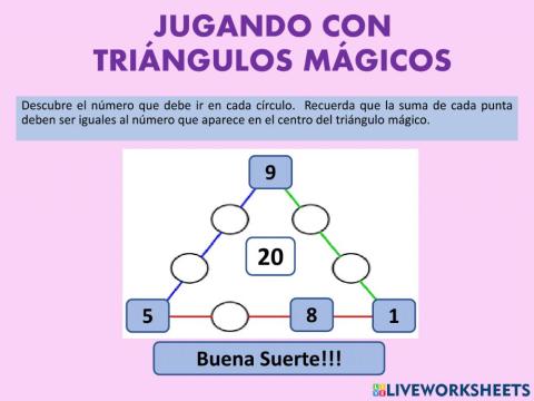 Triángulo mágico