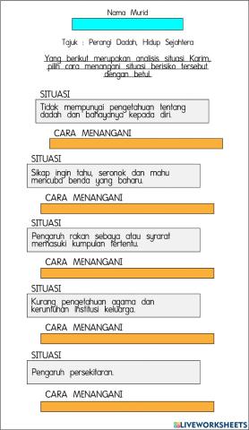 Perangi dadah, hidup sejahtera