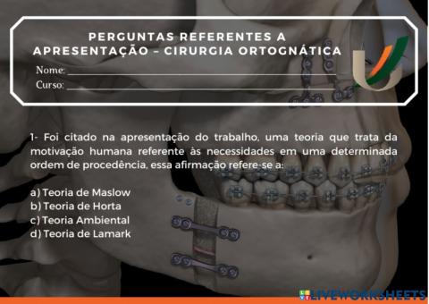 Cirurgia ortognática