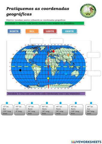 Coordenadas geograficas