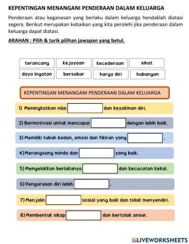 Kepentingan menangani penderaan dalam keluarga