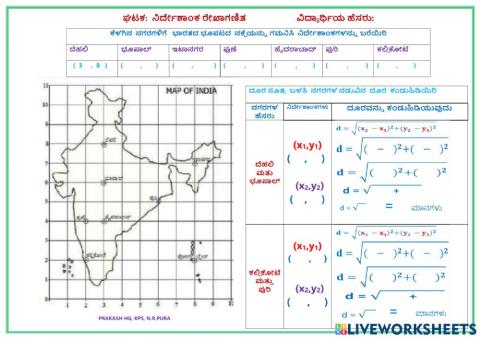 Coordinate geometry