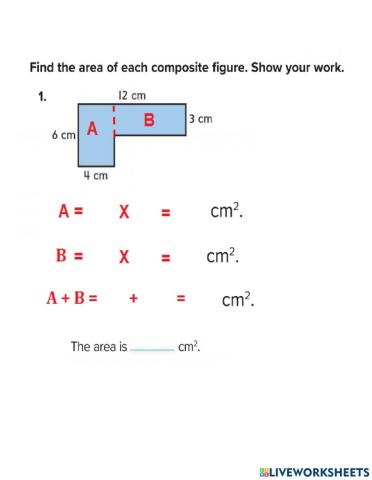 Area of Composite Figures 2