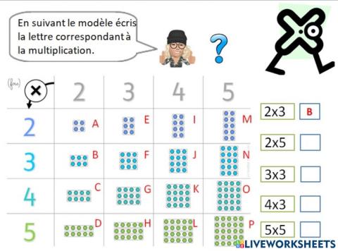 Mathématiques multiplications Teacher Géraldine6