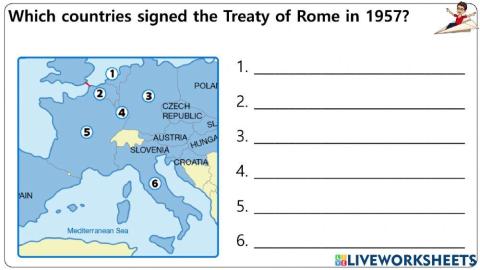 The European Union Worksheets 1-5