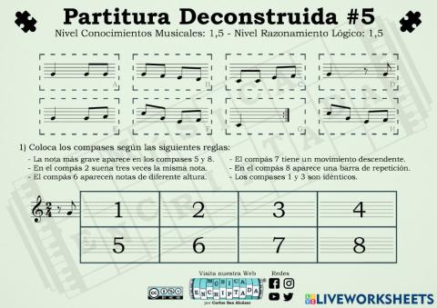 Partitura Deconstruida 5