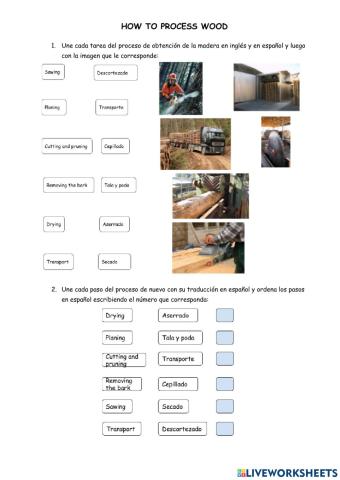 -how to process wood