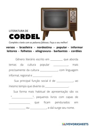 Literatura de cordel