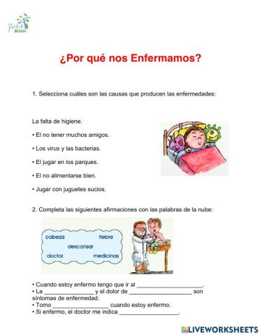 ¿Porqué nos enfermamos?