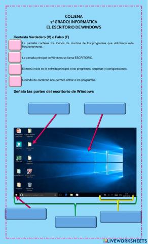 Escritorio de windows