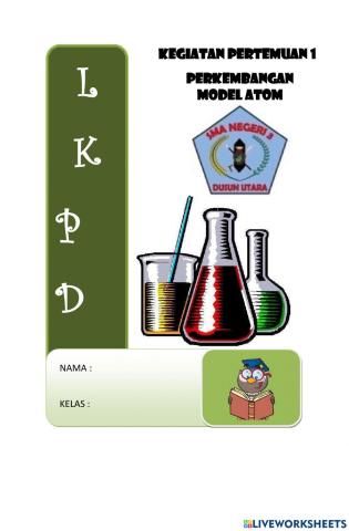 LKPD Perkembangan Model Atom - EKA PUSPITASARI