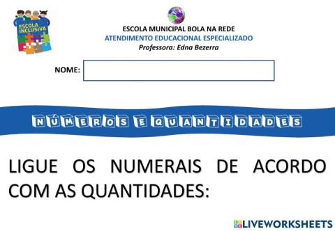 Números e quantidades