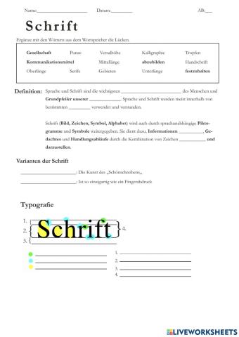 Schrift