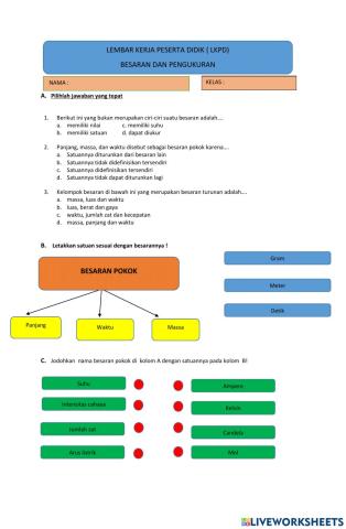 IPA Kelas 7 Besaran dan Pengukuran