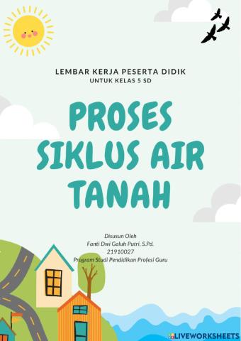 Siklus air tanah