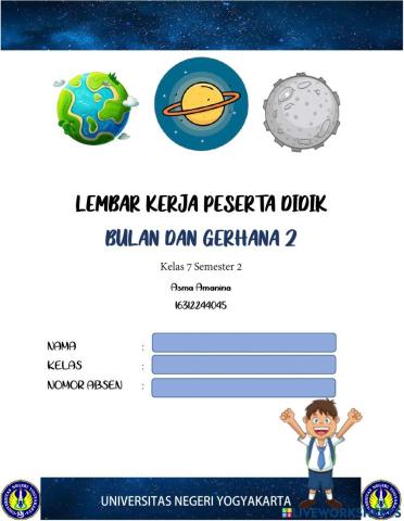 LKPD Bulan dan Gerhana 2