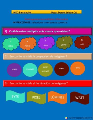 Múltiplos del sistema internacional de medidas