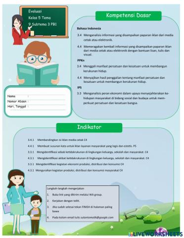 Evaluasi Pembelajaran 2