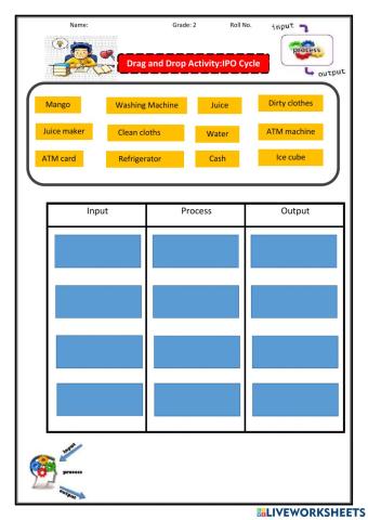 Input process output