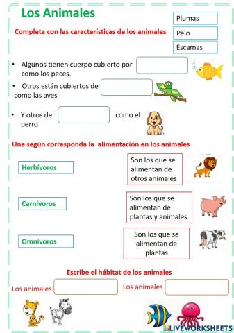 Los animales