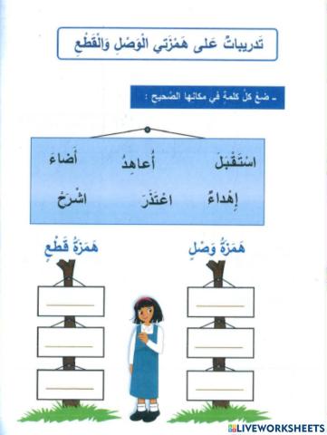 همزة الوصل والقطع 3