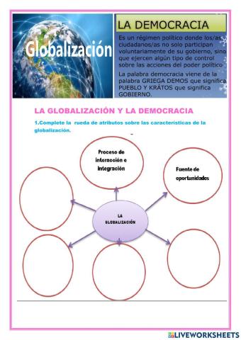 La globalización y la democracia