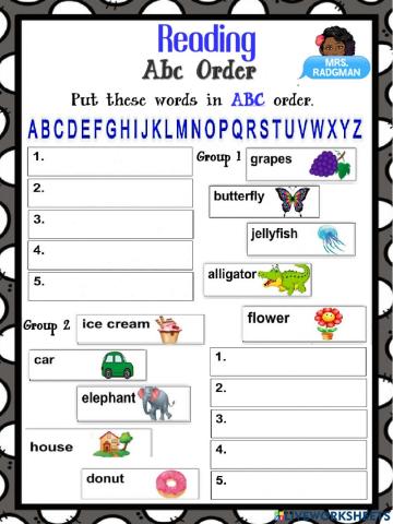 ABC Order