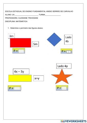 Adição, multiplicação, divisão de polinomios