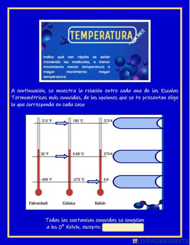 Calor y temperatura