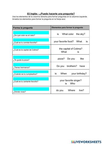 03 Inglés - ¿Puedo hacerte una pregunta?